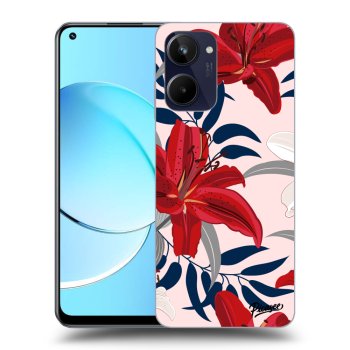 Obal pro Realme 10 4G - Red Lily
