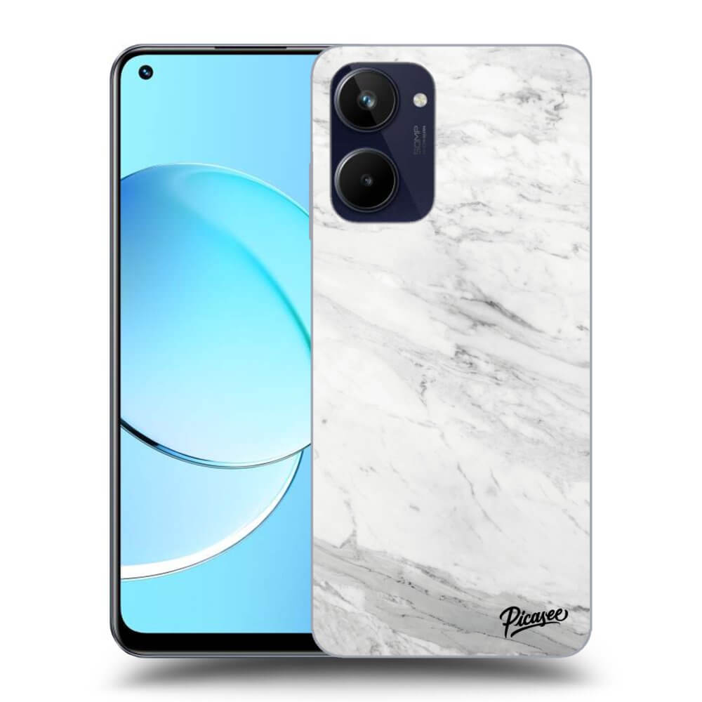 Picasee ULTIMATE CASE pro Realme 10 4G - White marble