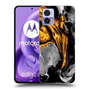 Obal pro Motorola Edge 30 Neo - Black Gold