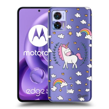 Obal pro Motorola Edge 30 Neo - Unicorn star heaven