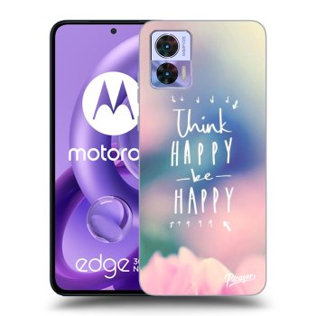 Obal pro Motorola Edge 30 Neo - Think happy be happy
