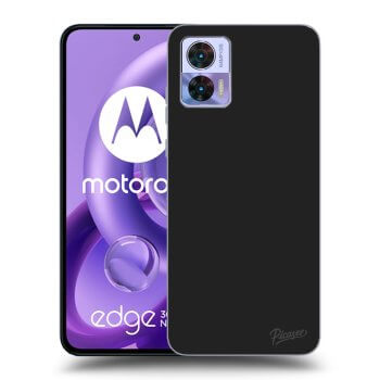 Picasee silikonový černý obal pro Motorola Edge 30 Neo - Clear