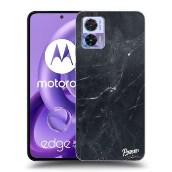 Obal pro Motorola Edge 30 Neo - Black marble