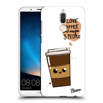 Picasee silikonový průhledný obal pro Huawei Mate 10 Lite - Cute coffee