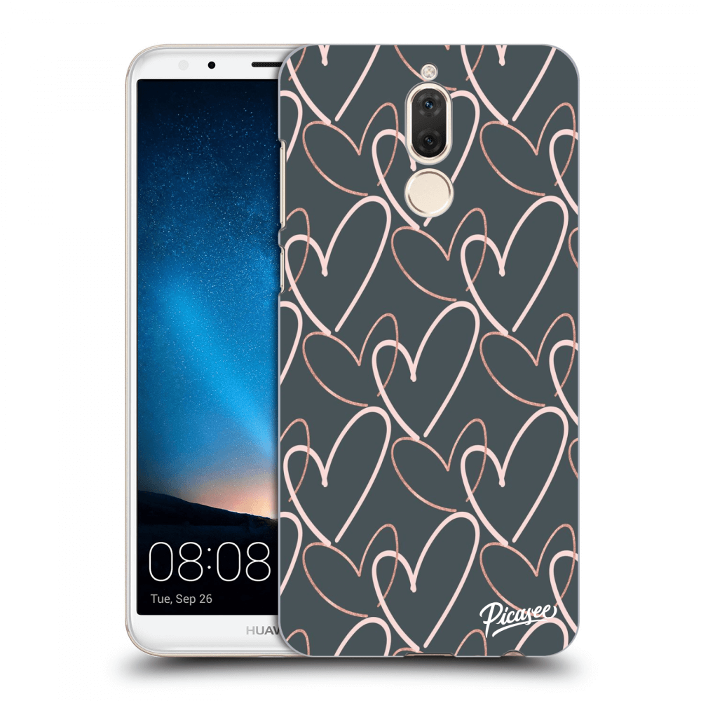 Picasee silikonový mléčný obal pro Huawei Mate 10 Lite - Lots of love