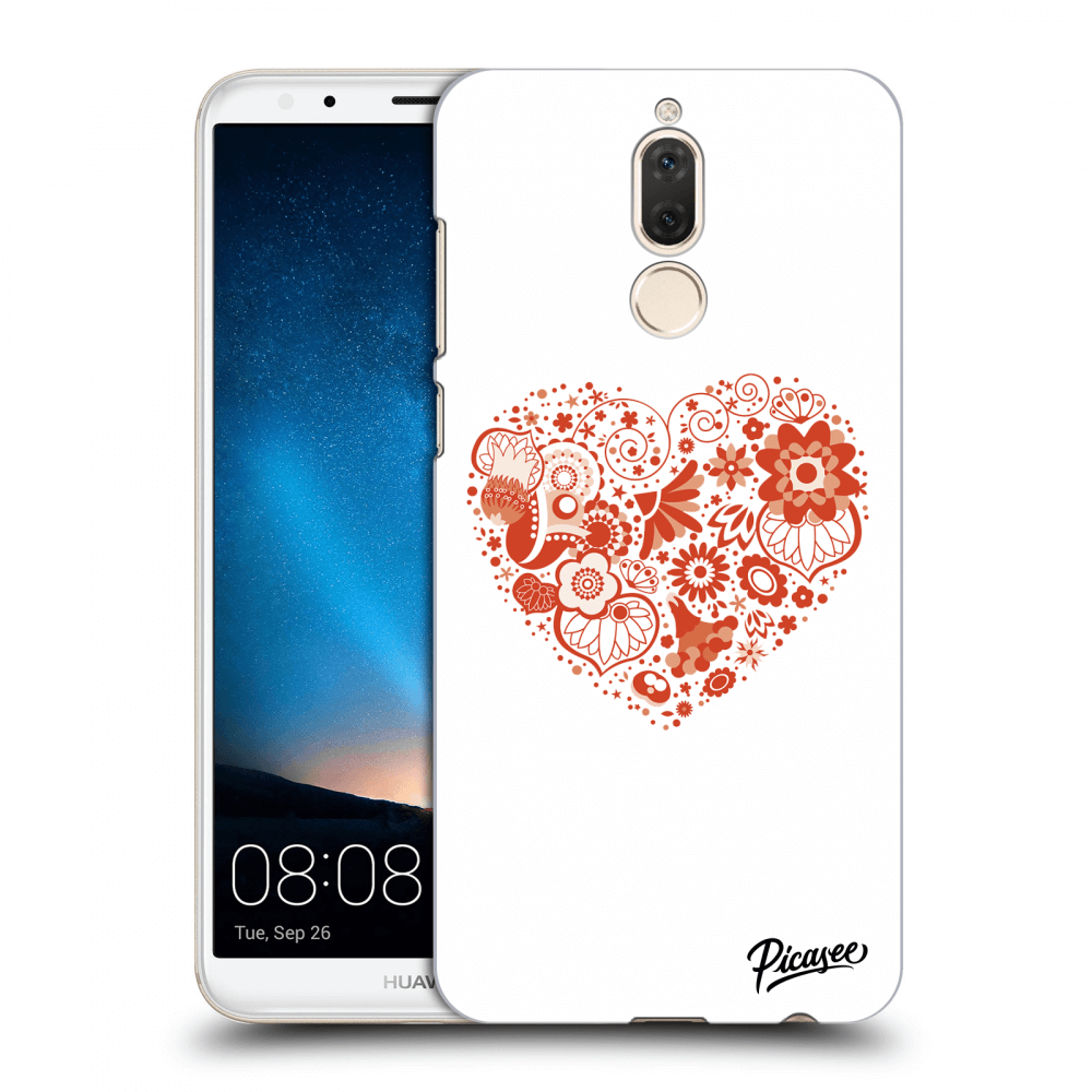 Picasee silikonový průhledný obal pro Huawei Mate 10 Lite - Big heart