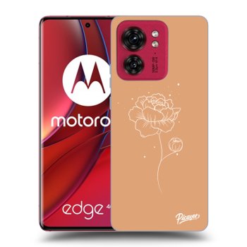 Obal pro Motorola Edge 40 - Peonies