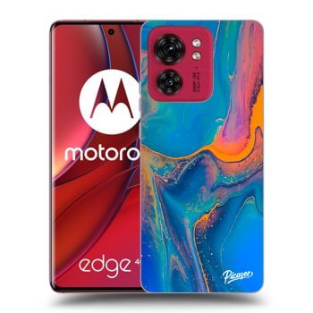 Obal pro Motorola Edge 40 - Rainbow