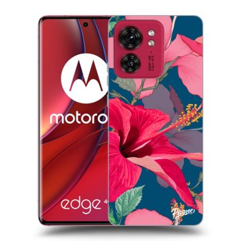 Obal pro Motorola Edge 40 - Hibiscus