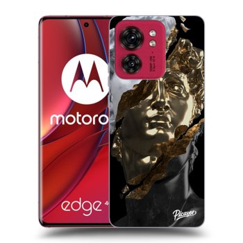 Picasee silikonový černý obal pro Motorola Edge 40 - Trigger