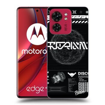 Obal pro Motorola Edge 40 - BLACK DISCO
