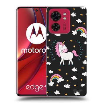 Obal pro Motorola Edge 40 - Unicorn star heaven