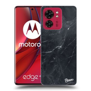 Obal pro Motorola Edge 40 - Black marble