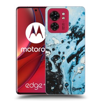 Obal pro Motorola Edge 40 - Organic blue
