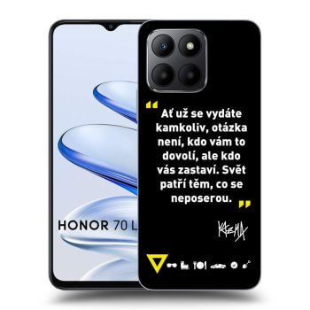 Obal pro Honor 70 Lite - Kazma - SVĚT PATŘÍ TĚM, CO SE NEPOSEROU