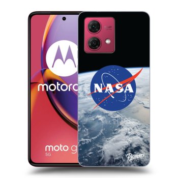 Picasee silikonový černý obal pro Motorola Moto G84 5G - Nasa Earth