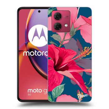 Obal pro Motorola Moto G84 5G - Hibiscus