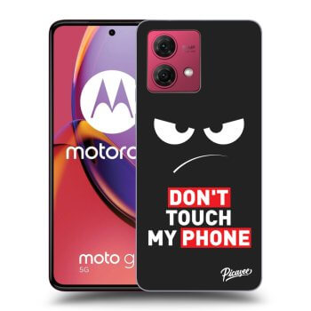 Obal pro Motorola Moto G84 5G - Angry Eyes - Transparent