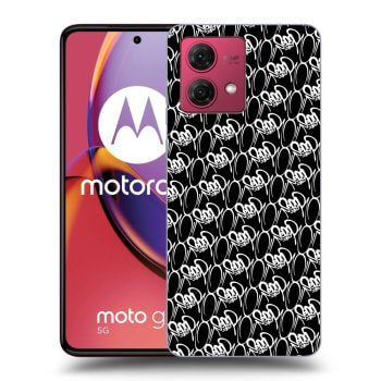 Obal pro Motorola Moto G84 5G - Separ - White On Black 2