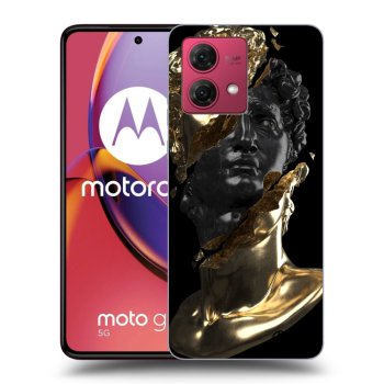 Obal pro Motorola Moto G84 5G - Gold - Black