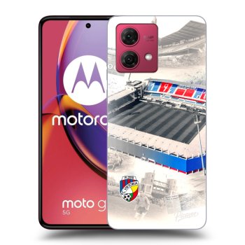 Picasee silikonový černý obal pro Motorola Moto G84 5G - FC Viktoria Plzeň G