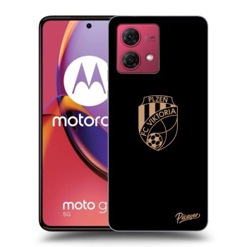 Picasee silikonový černý obal pro Motorola Moto G84 5G - FC Viktoria Plzeň I