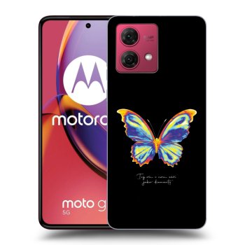 Obal pro Motorola Moto G84 5G - Diamanty Black