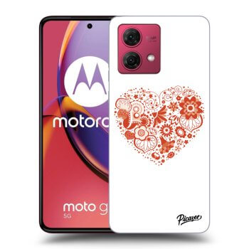 Obal pro Motorola Moto G84 5G - Big heart
