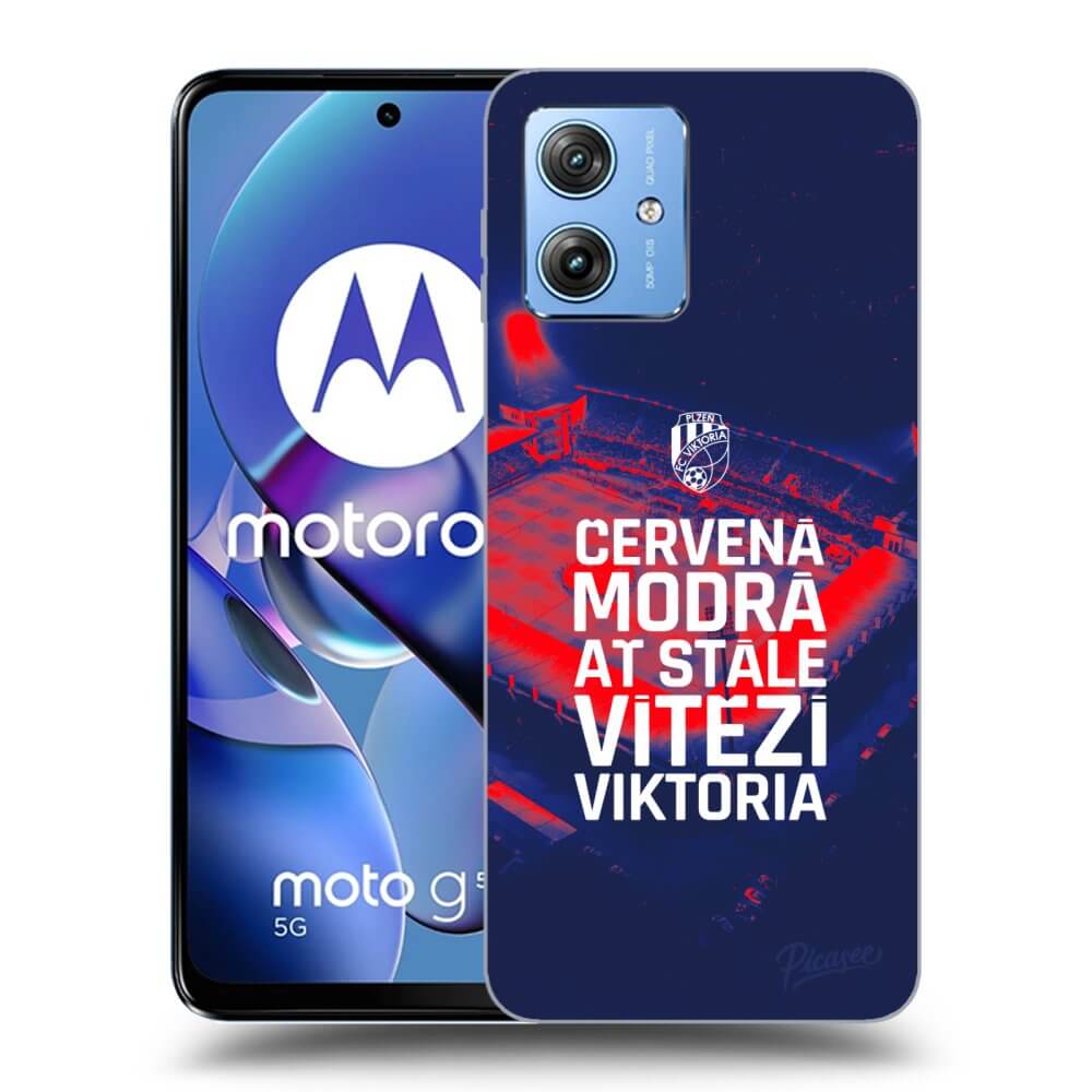 Silikonový Průhledný Obal Pro Motorola Moto G54 5G - FC Viktoria Plzeň E