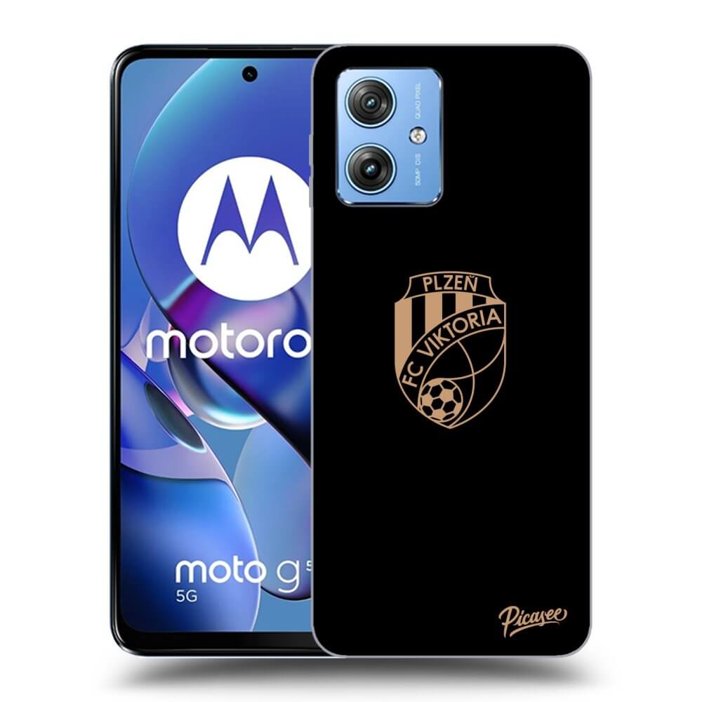 Picasee silikonový černý obal pro Motorola Moto G54 5G - FC Viktoria Plzeň I