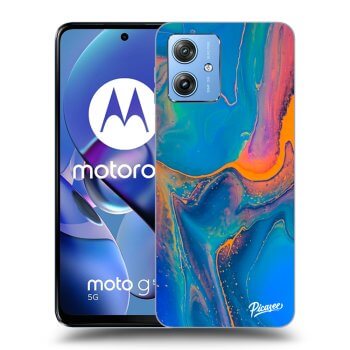 Obal pro Motorola Moto G54 5G - Rainbow