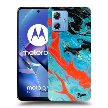 Obal pro Motorola Moto G54 5G - Blue Magma