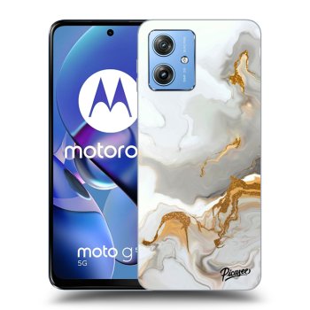 Picasee silikonový černý obal pro Motorola Moto G54 5G - Her