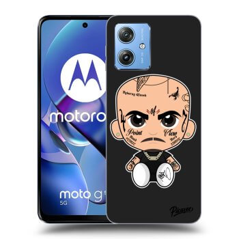 Picasee silikonový černý obal pro Motorola Moto G54 5G - Separ