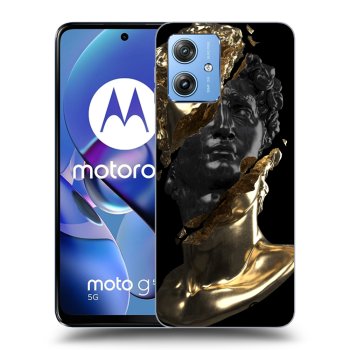 Obal pro Motorola Moto G54 5G - Gold - Black