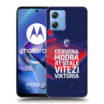 Picasee silikonový černý obal pro Motorola Moto G54 5G - FC Viktoria Plzeň E