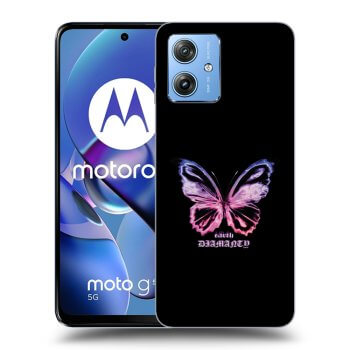Obal pro Motorola Moto G54 5G - Diamanty Purple