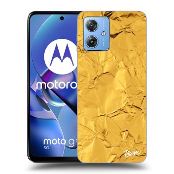 Picasee silikonový černý obal pro Motorola Moto G54 5G - Gold