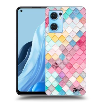 Obal pro OPPO Reno 7 5G - Colorful roof