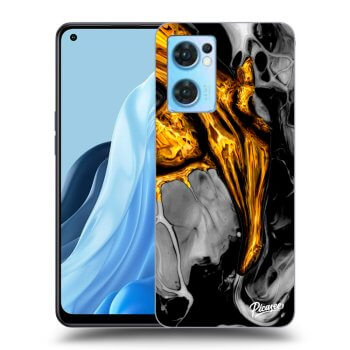 Obal pro OPPO Reno 7 5G - Black Gold