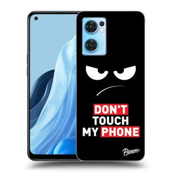 Picasee ULTIMATE CASE pro OPPO Reno 7 5G - Angry Eyes - Transparent
