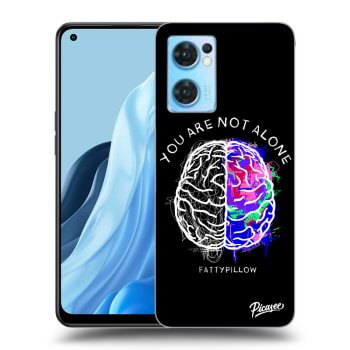 Obal pro OPPO Reno 7 5G - Brain - White