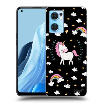 Obal pro OPPO Reno 7 5G - Unicorn star heaven