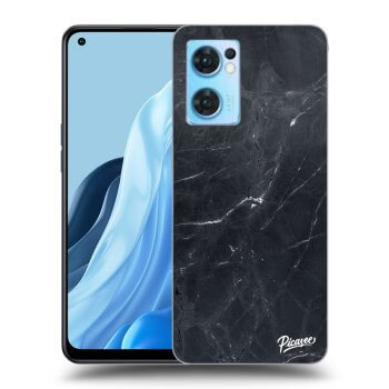 Obal pro OPPO Reno 7 5G - Black marble