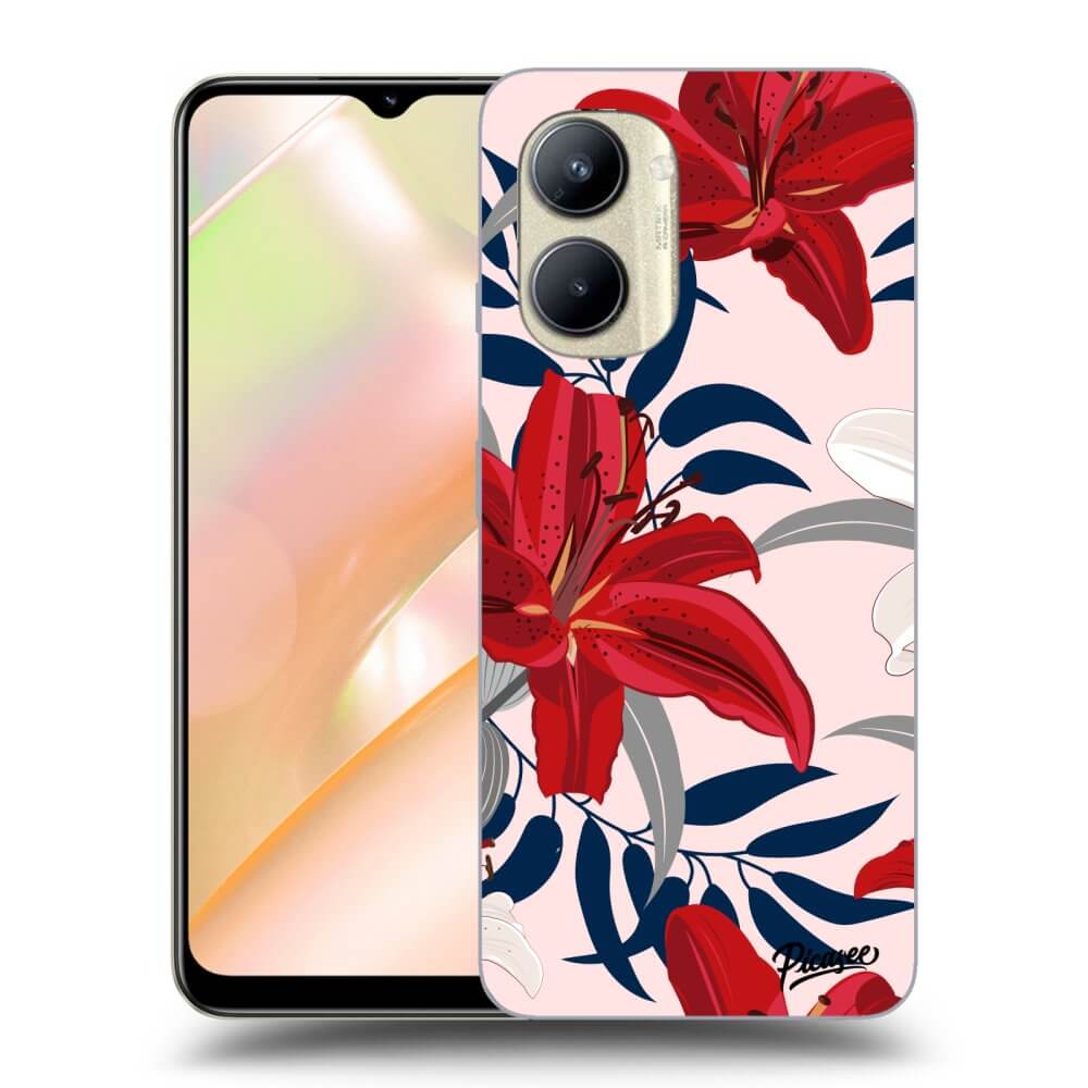 Picasee ULTIMATE CASE pro Realme C33 (2023) - Red Lily