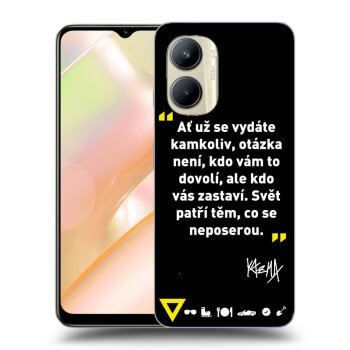 Obal pro Realme C33 (2023) - Kazma - SVĚT PATŘÍ TĚM, CO SE NEPOSEROU