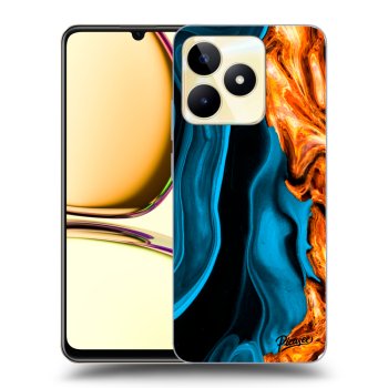 Obal pro Realme C53 - Gold blue