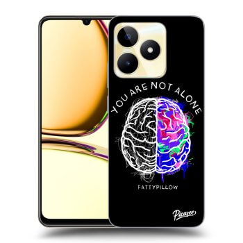 Obal pro Realme C53 - Brain - White