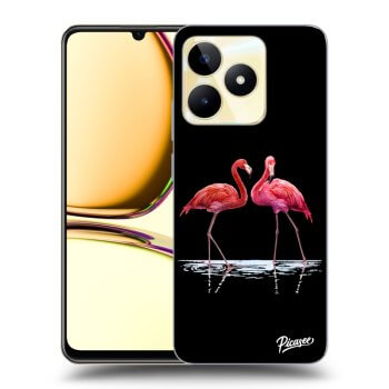 Obal pro Realme C53 - Flamingos couple