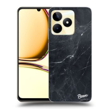 Picasee ULTIMATE CASE pro Realme C53 - Black marble